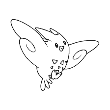 kolorowanka: Kolorowanki Pokemon - Togekiss