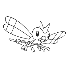 kolorowanka: Pokemon Yanma kolorowanie