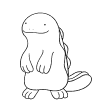 kolorowanka: Kolorowanie Pokemon Quagsair