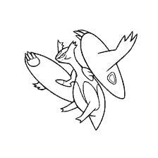 coloring page: Pokemon coloring by Mega Latias