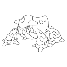 coloring page: Coloring Pokemon Hitran