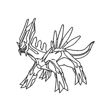 coloring page: Coloring Pokemon Dialga