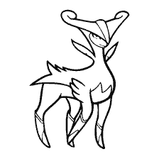 coloring page: Coloring Pokemon Virision