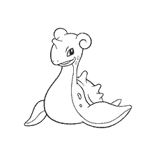 coloring page: Pokemon coloring by Lapras
