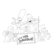 The Simpsons Coloring