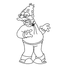 Homerus se pa - Abraham Simpson
