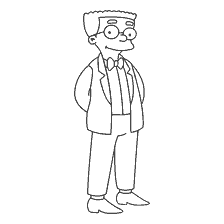 Colorazione da Waylon Smithers di I Simpson