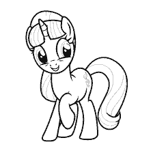 Pony Starlight Glimmer - Malbuch für Kinder