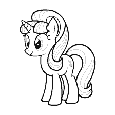 Starlight Glimmer - ein Pony mit einem Horn