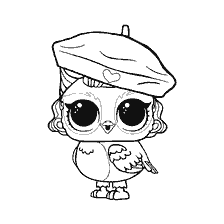 coloriage: Poupées à colorier Poudre pour animaux de compagnie Angelochek