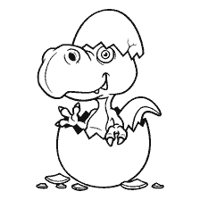 Tyrannosaurus het uit 'n eier uitgebroei