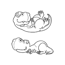 Dinosaur Baby Tyrannosaurus