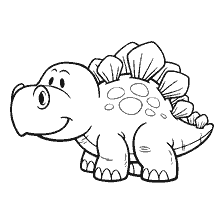 Baby Stegosaurus