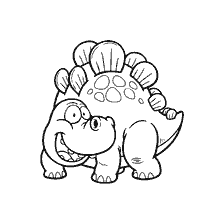 Stegosaurus dinosaur