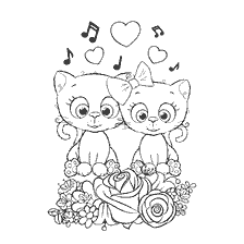 Coloring Nurses with Kittens