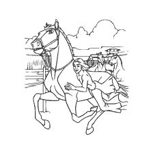 Spirit: Lord of the Prairies, where a character saves a horse