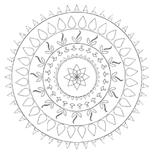 coloring page: Coloring mandala