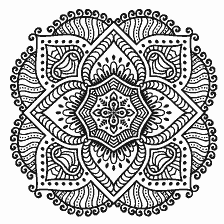 coloring page: Coloring complex mandala with intricate patterns and shapes